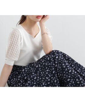 【プロポーション ボディドレッシング/PROPORTION BODY DRESSING】のハートカット透かし編みニット 人気、トレンドファッション・服の通販 founy(ファニー) ファッション Fashion レディースファッション Fashion for Women トップス・カットソー Cut & Sew Tops ニット Knit Tops & Sweaters デコルテ Décolleté, Neckline 透かし Cut-Out, Lacework |ID:prp329100004532158