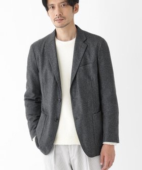 【タケオキクチ/TAKEO KIKUCHI / MEN】の【THE FLAGSHIP】ウール混 フラノジャケット 人気、トレンドファッション・服の通販 founy(ファニー) ファッション Fashion メンズファッション MEN おすすめ Recommend ジャケット Jacket パッチ Patch ポケット Pocket リラックス Relax エレガント 上品 Elegant A/W・秋冬 Aw・Autumn/Winter・Fw・Fall-Winter |ID:prp329100004532212
