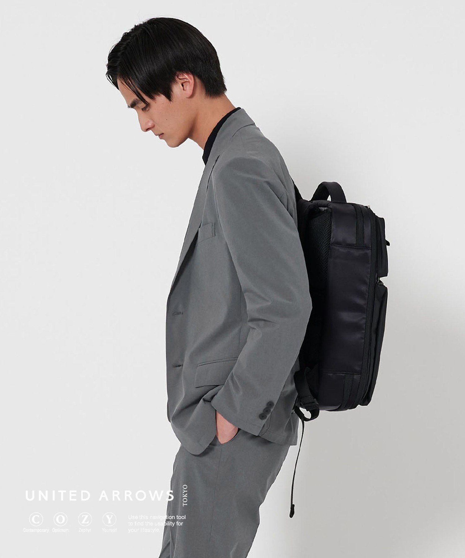 【ユナイテッドアローズ/UNITED ARROWS / MEN】のライトパーテックス シングル 2B ジャケット UA COZY -2WAYストレッチ・ウォッシャブル- インテリア・キッズ・メンズ・レディースファッション・服の通販 founy(ファニー) 　ファッション　Fashion　メンズファッション　MEN　インナー　Inner　ウォッシャブル　Washable　エアリー　Airy　軽量　Lightweight　ジャケット　Jacket　ストレッチ　Stretch　セットアップ　Set Up　タフタ　Taffeta　フォルム　Form　フラップ　Flap　フロント　Front　ポケット　Pocket　おすすめ　Recommend　エレガント 上品　Elegant　ビジネス 仕事 通勤　Business　MD.GRAY|ID: prp329100004532232 ipo3291000000032036798