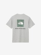 【ザ ノース フェイス/THE NORTH FACE / MEN】のショートスリーブバックスクエアトラバースロゴティー(メンズ) ミックスグレー|ID: prp329100004532235 ipo3291000000032646564