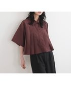 【リアン/Lian】のプリーツデザインショートシャツ 人気、トレンドファッション・服の通販 founy(ファニー) ファッション Fashion レディースファッション WOMEN トップス・カットソー Tops/Tshirt シャツ/ブラウス Shirts/Blouses プリーツ Pleats thumbnail ブラウン|ID: prp329100004532242 ipo3291000000032374985