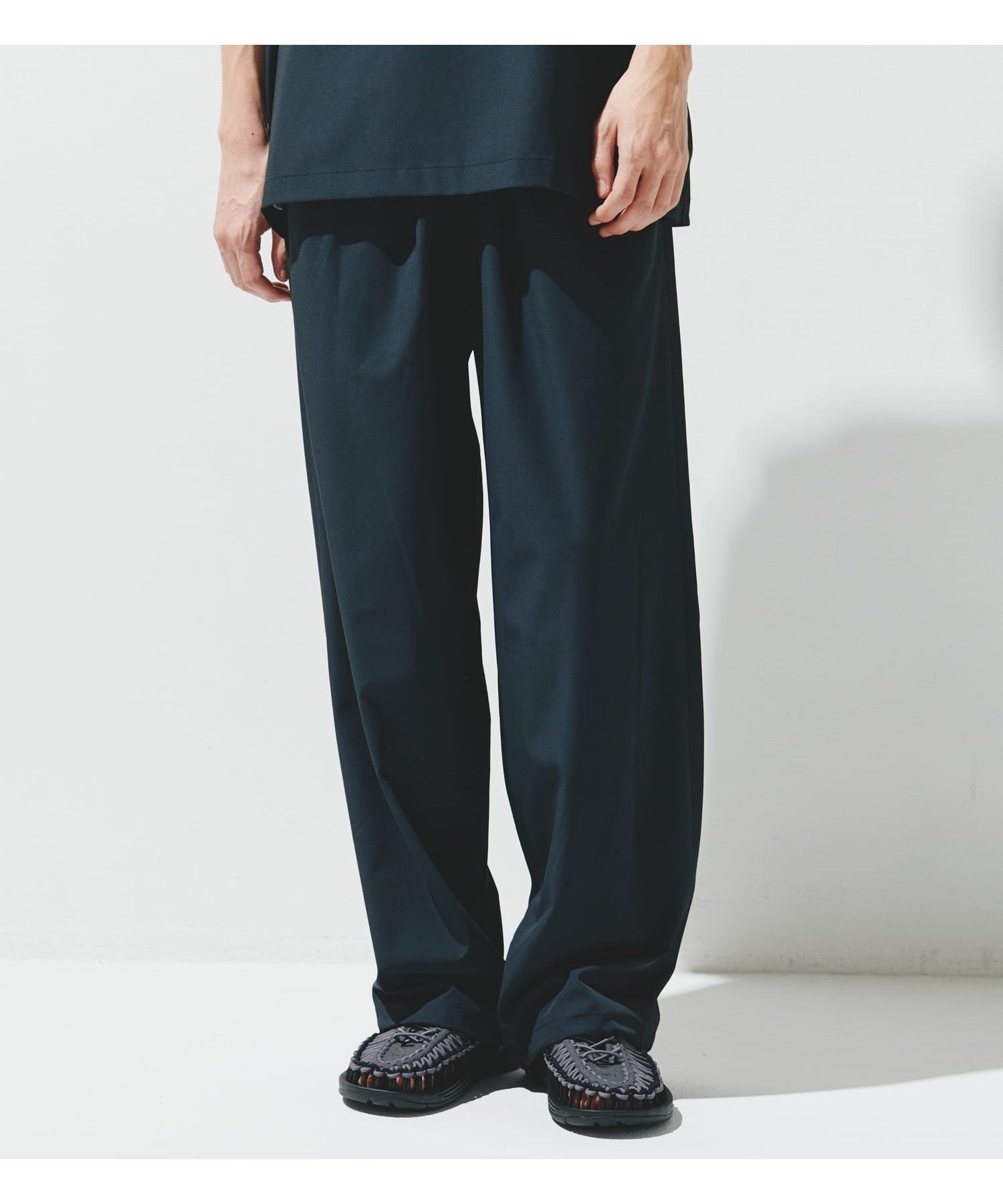 【アーバンリサーチ ドアーズ/URBAN RESEARCH DOORS / MEN】の『仁村紗和さん着用』『UR TECH』サマシェア イージートウラザー インテリア・キッズ・メンズ・レディースファッション・服の通販 founy(ファニー) 　ファッション　Fashion　メンズファッション　MEN　2025年　2025　2025春夏・S/S　Ss,Spring/Summer,2025　ストレート　Straight　ドローコード　Draw Cord　吸水　Water Absorption　夏　Summer　S/S・春夏　Ss・Spring/Summer　CHARCOAL|ID: prp329100004532256 ipo3291000000032099098