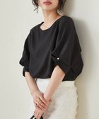 【ラナン/Ranan】のRanan/ひんやり!袖タックデザインきれい見えブラウス 人気、トレンドファッション・服の通販 founy(ファニー) ファッション Fashion レディースファッション Fashion for Women トップス・カットソー Cut & Sew Tops シャツ・ブラウス・オフィスカジュアル Elegant Blouses & Button-Ups スリーブ Sleeve, Long Sleeve / Short Sleeve デニム Denim, Jeans Material フェミニン Feminine, Girly ミックス Mix, Mixed Style レギュラー Regular, Standard Fit thumbnail BL|ID: prp329100004532257 ipo3291000000033548838