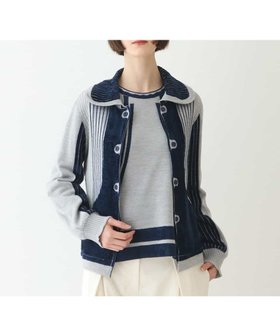 【ヒロコビス/HIROKO BIS】のフェザーヤーンジャカードニットカーディガン 人気、トレンドファッション・服の通販 founy(ファニー) ファッション Fashion レディースファッション WOMEN トップス・カットソー Tops/Tshirt ニット Knit Tops カーディガン Cardigans おすすめ Recommend とろみ Thickness アンサンブル Ensemble ジャカード Jacquard スリーブ Sleeve ベルベット Velvet ラッセル Russell |ID:prp329100004532271