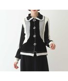 【ヒロコビス/HIROKO BIS】のフェザーヤーンジャカードニットカーディガン 人気、トレンドファッション・服の通販 founy(ファニー) ファッション Fashion レディースファッション WOMEN トップス・カットソー Tops/Tshirt ニット Knit Tops カーディガン Cardigans おすすめ Recommend とろみ Thickness アンサンブル Ensemble ジャカード Jacquard スリーブ Sleeve ベルベット Velvet ラッセル Russell thumbnail ブラック|ID: prp329100004532271 ipo3291000000032036953