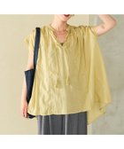 【フリークスストア/FREAK'S STORE】のインド ボイル スキッパー ノースリーブ ブラウス【限定展開】 25SS イエロー|ID: prp329100004532273 ipo3291000000032755293