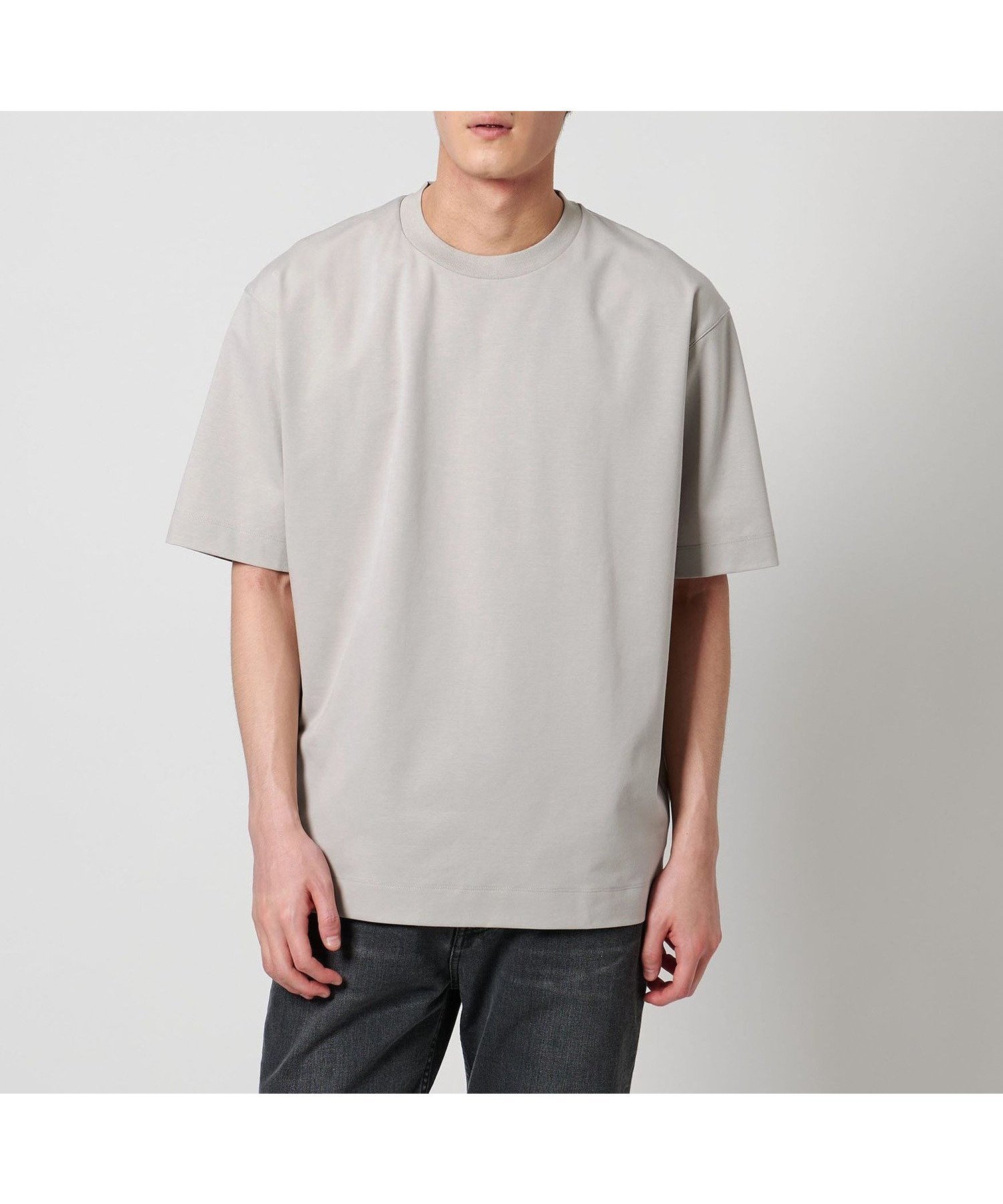 【ユナイテッドアローズ/UNITED ARROWS / MEN】のポンチ Tシャツ デオドランド ー抗菌防臭・接触冷感ー インテリア・キッズ・メンズ・レディースファッション・服の通販 founy(ファニー) 　ファッション　Fashion　メンズファッション　Fashion for Men　おすすめ　Recommended / Our Picks　インナー　Innerwear　カーディガン　Cardigan, Knitwear　ジャケット　Jacket, Outerwear　フォルム　Silhouette, Form　エレガント 上品　Elegant　夏　Summer　定番　Standard, Basic Item　抗菌　Antibacterial, Bacteria-Resistant　春　Spring　S/S・春夏　SS, Spring/Summer, Warm Season　LT.GRAY|ID: prp329100004532279 ipo3291000000032742039