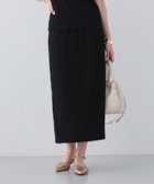 【インディヴィ/INDIVI】の春SALE!【日本製/SETUP可能】巻き風デザインスカート ブラック|ID: prp329100004532738 ipo3291000000032264687