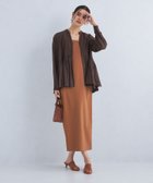 【その他のブランド/Other】のTINY タイニー ニット キャミソール シフト ドレス -ウォッシャブル・接触冷感- MD.BROWN|ID: prp329100004532759 ipo3291000000032039510