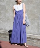 【スローブ イエナ/SLOBE IENA】の《2枚セット/一部カラーWEB・店舗限定》エアリーギャザーキャミワンピースセット ブルー A|ID: prp329100004532774 ipo3291000000032260592