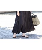 【スローブ イエナ/SLOBE IENA】の《2枚セット/一部カラーWEB・店舗限定》エアリーギャザーキャミワンピースセット ブラック|ID: prp329100004532774 ipo3291000000032728322