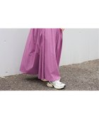 【スローブ イエナ/SLOBE IENA】の《2枚セット/一部カラーWEB・店舗限定》エアリーギャザーキャミワンピースセット パープル A|ID: prp329100004532774 ipo3291000000032728324