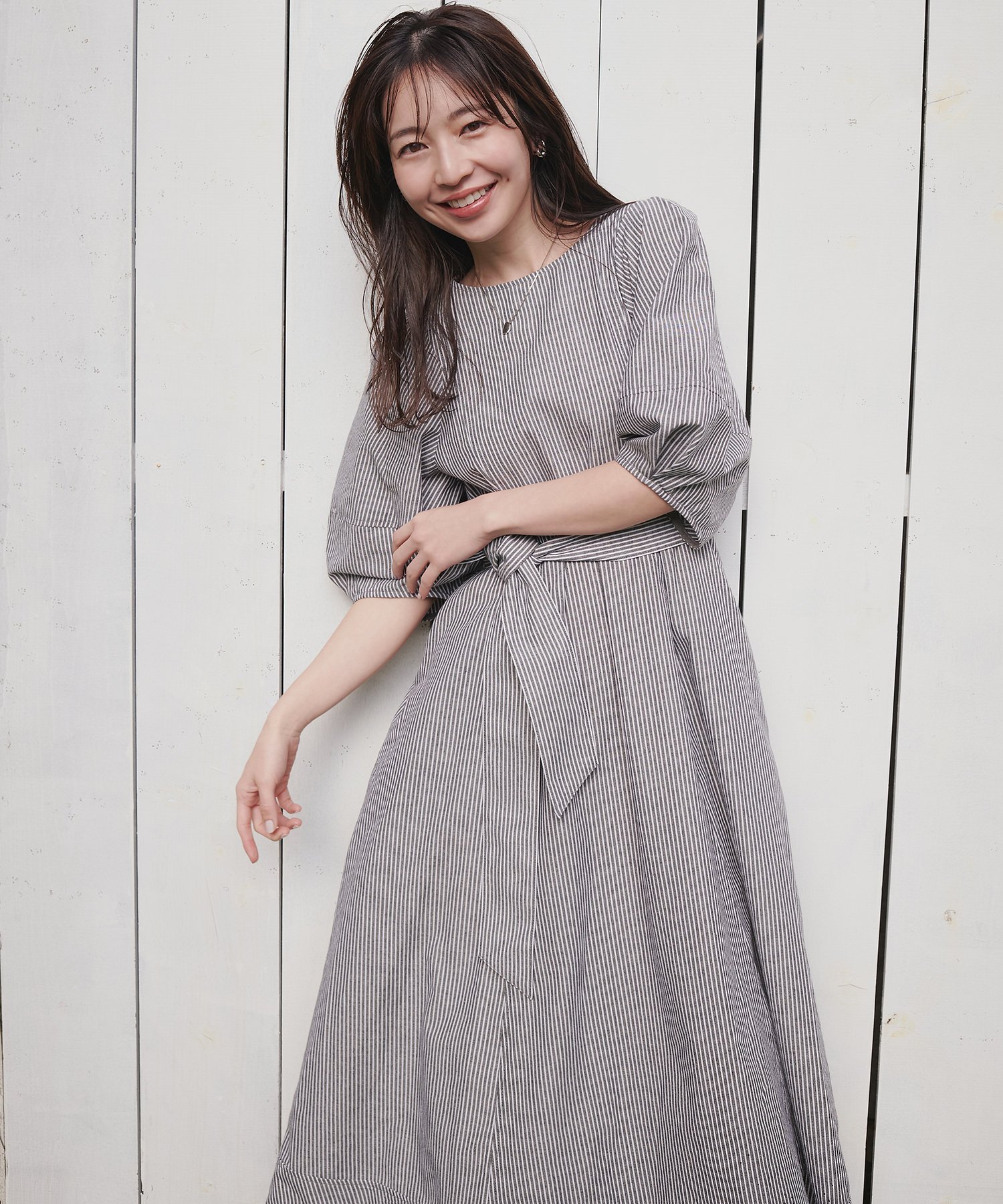 【ナチュラルクチュール/natural couture】のランタンスリーブワンピース 人気、トレンドファッション・服の通販 founy(ファニー) 　ファッション　Fashion　レディースファッション　Fashion for Women　ワンピース　Dresses　シューズ　Shoes, Footwear　シンプル　Simple, Minimal　スリーブ　Sleeve, Long Sleeve / Short Sleeve　フラット　Flat, Flat Shoes　ミュール　Mule, Backless Shoes　リボン　Ribbon, Bow　リラックス　Relax, Relaxed Fit　おすすめ　Recommended / Our Picks　ビジネス 仕事 通勤　Business / Work / Commuting　2025年　2025　2025春夏・S/S　Spring/Summer 2025 SS25　 other-1|ID: prp329100004532777 ipo3291000000032528604