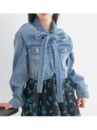 【リリーブラウン/Lily Brown】のカーブヘムクロップドデニムジャケット BLU[086]|ID: prp329100004532789 ipo3291000000032039636