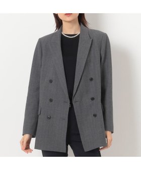 【コムサ/COMME CA】の【セットアップ対応】2WAYストレッチシアバターヘリンボーン ダブルジャケット 人気、トレンドファッション・服の通販 founy(ファニー) ファッション Fashion レディースファッション WOMEN アウター Coat Outerwear ジャケット Jackets クラシック Classic ジャケット Jacket ストレッチ Stretch セットアップ Set Up ダブル Double ボックス Box マニッシュ Mannish |ID:prp329100004532810