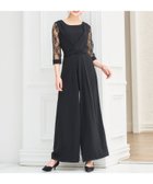 【ドレス/DRESS+】のパーティー 結婚式 ジャンプスーツ パンツドレス レース袖 オールインワン2way 人気、トレンドファッション・服の通販 founy(ファニー) ファッション Fashion レディースファッション WOMEN インナー Inner エレガント 上品 Elegant クール Cool スーツ Suit ドレス Dress リボン Ribbon レース Race ワイド Wide 結婚式 Wedding Ceremony thumbnail ブラック|ID: prp329100004532817 ipo3291000000032039763