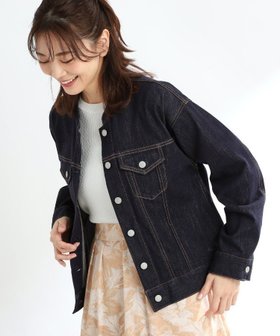 【リフレクト/Reflect】の【春SALE/手洗い可】スタンダードデニムジャケット 人気、トレンドファッション・服の通販 founy(ファニー) ファッション Fashion レディースファッション WOMEN アウター Coat Outerwear ジャケット Jackets デニムジャケット Denim Jackets インディゴ Indigo コンパクト Compact ジャケット Jacket ストレッチ Stretch デニム Denim ポケット Pocket 人気 Popularity 定番 Standard 春 Spring 軽量 Lightweight |ID:prp329100004532823