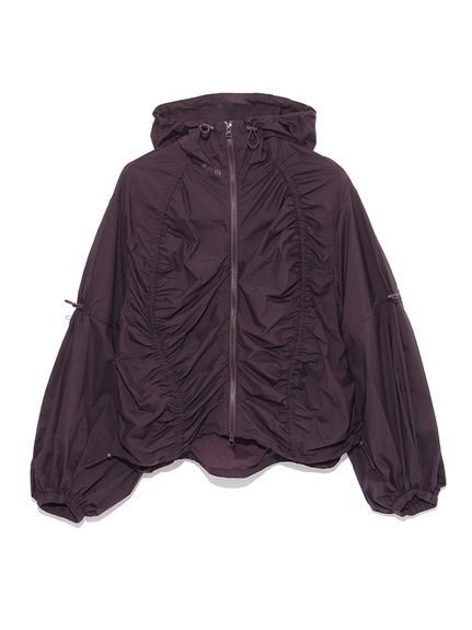 【エミ/emmi】の【ONLINE限定カラー】ギャザーナイロンブルゾン インテリア・キッズ・メンズ・レディースファッション・服の通販 founy(ファニー) 　ファッション　Fashion　レディースファッション　WOMEN　アウター　Coat Outerwear　ブルゾン　Blouson/Jackets　BRW[058]|ID: prp329100004532824 ipo3291000000032039784