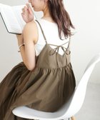 【ディスコート/Discoat】の《新色追加》【WEB限定】ラウンドティアードキャミワンピース ブラウン|ID: prp329100004532834 ipo3291000000032223002