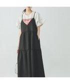 【グローバルワーク/GLOBAL WORK】の2WAYアソートキャミワンピース/328232 人気、トレンドファッション・服の通販 founy(ファニー) ファッション Fashion レディースファッション WOMEN ワンピース Dress キャミワンピース No Sleeve Dresses キャミワンピース Cami Dress ジャケット Jacket ティアード Tiered ノースリーブ No Sleeve フロント Front 秋 Autumn/Fall thumbnail ブラック無地09|ID: prp329100004532841 ipo3291000000032310967