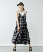 【グローバルワーク/GLOBAL WORK】の2WAYアソートキャミワンピース/328232 人気、トレンドファッション・服の通販 founy(ファニー) ファッション Fashion レディースファッション WOMEN ワンピース Dress キャミワンピース No Sleeve Dresses キャミワンピース Cami Dress ジャケット Jacket ティアード Tiered ノースリーブ No Sleeve フロント Front 秋 Autumn/Fall thumbnail ブラックチェック10|ID: prp329100004532841 ipo3291000000032310968