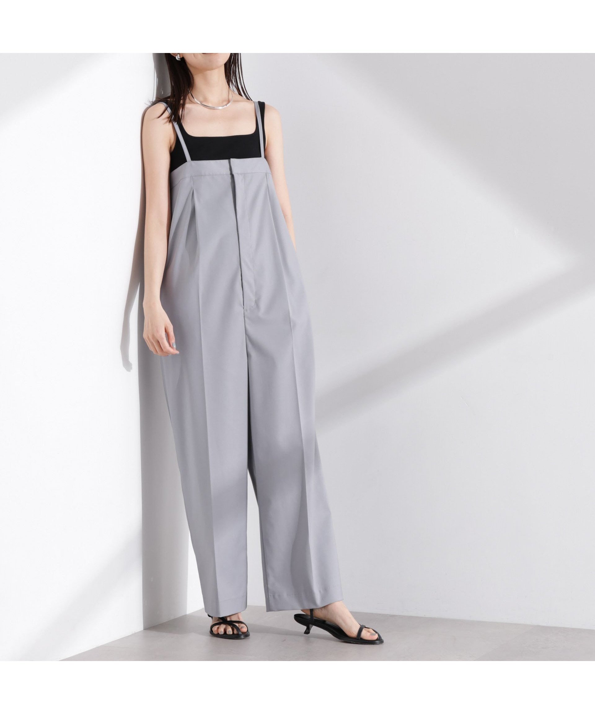 【ナノ ユニバース/nano universe】のベアオールインワン 人気、トレンドファッション・服の通販 founy(ファニー) 　ファッション　Fashion　レディースファッション　WOMEN　ワンピース　Dress　オールインワン ワンピース　All In One Dress　インナー　Inner　ウォッシャブル　Washable　春　Spring　カットソー　Cut And Sew　ギャザー　Gather　クール　Cool　シンプル　Simple　センター　Center　タンク　Tank　ポケット　Pocket　ロング　Long　おすすめ　Recommend　2025年　2025　2025春夏・S/S　Ss,Spring/Summer,2025　 other-1|ID: prp329100004532851 ipo3291000000032315907