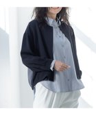 【インディヴィ/INDIVI】の春SALE!【洗える】凹凸素材シンプルブルゾン ネイビー|ID: prp329100004532857 ipo3291000000032039921