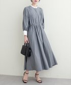 【ナチュラルクチュール/natural couture】のパール釦シャツワンピース ブラック|ID: prp329100004532861 ipo3291000000032039943