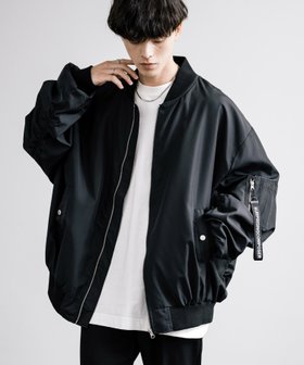 【ロッキーモンロー/Rocky Monroe】のポリDEWSPO オーバーサイズMA-1フライトジャケット/ミリタリーブルゾン 人気、トレンドファッション・服の通販 founy(ファニー) ファッション Fashion レディースファッション WOMEN アウター Coat Outerwear ジャケット Jackets ブルゾン Blouson/Jackets MA-1 MA-1 アウトドア Outdoor ジャケット Jacket ブルゾン Blouson ミリタリー Military |ID:prp329100004532873