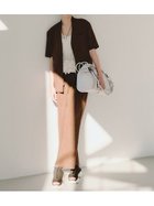 【エミ/emmi】のセミシアー2タックパンツ 人気、トレンドファッション・服の通販 founy(ファニー) ファッション Fashion レディースファッション WOMEN パンツ Pants おすすめ Recommend ジャケット Jacket セットアップ Set Up ポケット Pocket thumbnail BRW[058]|ID: prp329100004532884 ipo3291000000032040040