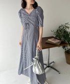 【ナイスクラップ/NICE CLAUP】の【WEB限定リバイバル】しぼしぼマルチウェイワンピース ネイビー|ID: prp329100004532890 ipo3291000000032576494
