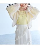 【ミスティ ウーマン/mysty woman】のシアーラインブルゾン ライトベージュ51|ID: prp329100004532896 ipo3291000000032040103