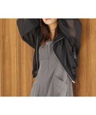 【ミスティ ウーマン/mysty woman】のシアーラインブルゾン ブラック09|ID: prp329100004532896 ipo3291000000032040104
