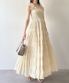 【ジュノア/JUNOAH】のmipiarl ギャザーショルダーエアリーワンピース【一部ペチスカートセット】 イエロー|ID: prp329100004532937 ipo3291000000032668664