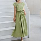 【メゾンドラティール/maison de LATIR】のリネン風シンプルワンピース 人気、トレンドファッション・服の通販 founy(ファニー) ファッション Fashion レディースファッション WOMEN ワンピース Dress おすすめ Recommend シンプル Simple スリーブ Sleeve フェミニン Feminine フレンチ French リネン Linen 羽織 Haori thumbnail ライム|ID: prp329100004532944 ipo3291000000032040309