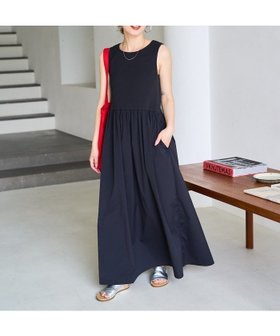 【フリークスストア/FREAK'S STORE】のリブ ノースリーブ 布帛 ドッキング ワンピース【限定展開】 25SS 人気、トレンドファッション・服の通販 founy(ファニー) ファッション Fashion レディースファッション WOMEN ワンピース Dress 2025年 2025 2025春夏・S/S Ss,Spring/Summer,2025 ドッキング Docking ノースリーブ No Sleeve フレア Flare ポケット Pocket 切替 Switching 夏 Summer S/S・春夏 Ss・Spring/Summer |ID:prp329100004532985