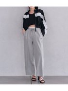 【リリーブラウン/Lily Brown】のLB刺繍スウェットワイドパンツ 人気、トレンドファッション・服の通販 founy(ファニー) ファッション Fashion レディースファッション Fashion for Women パンツ Pants & Trousers シンプル Simple, Minimal ジャケット Jacket, Outerwear フリル Frill, Ruffle フロント Front, Front Design ポケット Pocket, Pocket Detail thumbnail GRY[006]|ID: prp329100004532996 ipo3291000000033424079