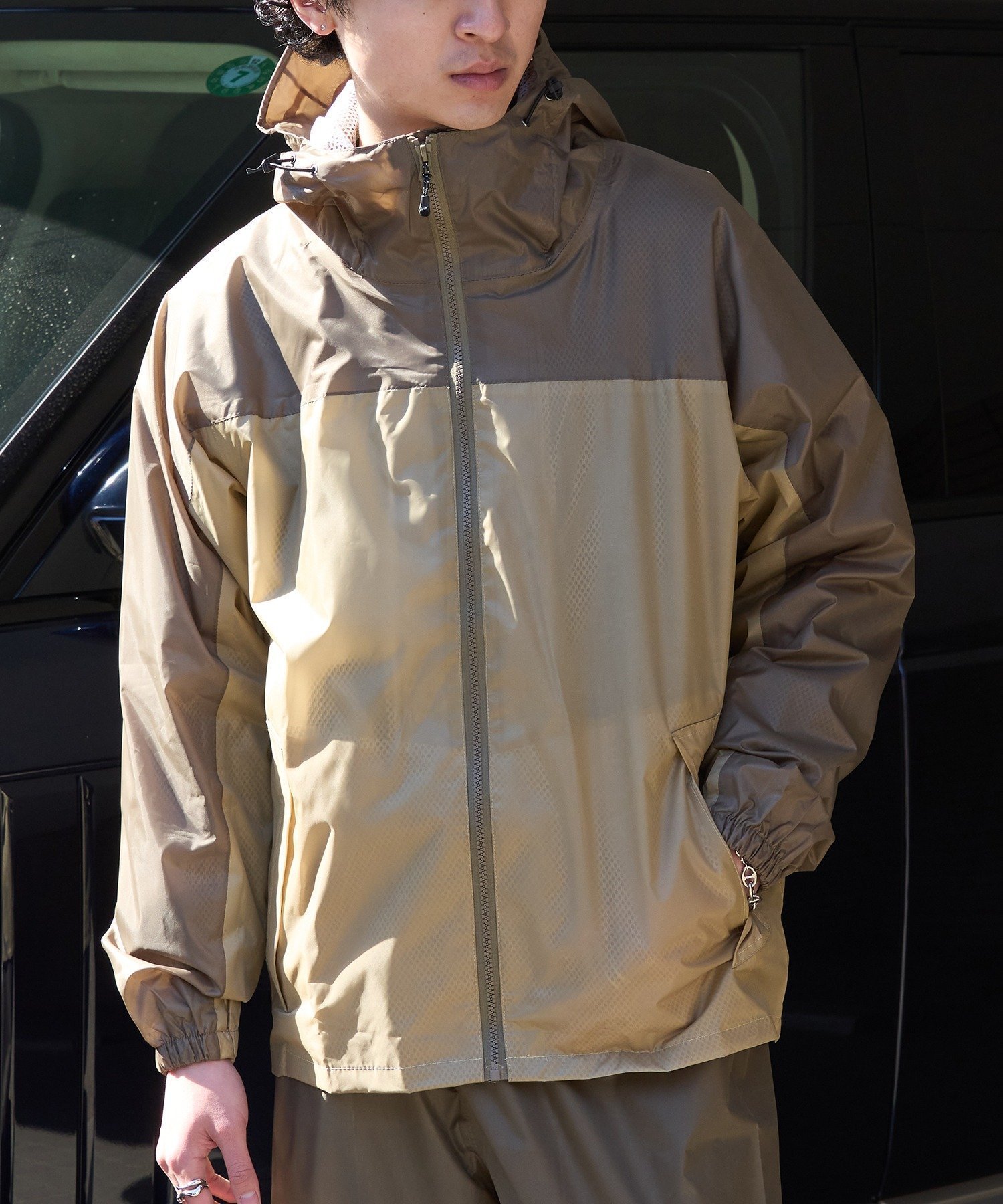 【その他のブランド/Other】のFORECAST/ライトシールドレインスーツ 3430 インテリア・キッズ・メンズ・レディースファッション・服の通販 founy(ファニー) 　ファッション　Fashion　レディースファッション　WOMEN　スーツ　Suits　ジャケット　Jacket　メッシュ　Mesh　軽量　Lightweight　ビジネス 仕事 通勤　Business　BRN|ID: prp329100004533009 ipo3291000000032040598