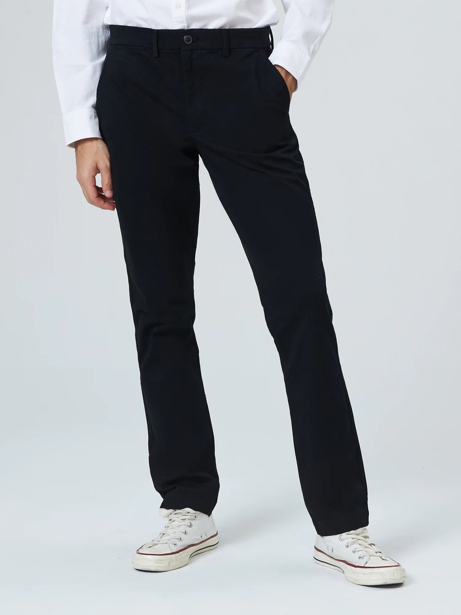 【ギャップ/GAP】のGapflex エッセンシャル カーキ スリムフィット インテリア・キッズ・メンズ・レディースファッション・服の通販 founy(ファニー) 　ファッション　Fashion　レディースファッション　WOMEN　ストレッチ　Stretch　スリム　Slim　ツイル　Twill　フィット　Fit　フロント　Front　ポケット　Pocket　TRUE_BLACK|ID: prp329100004533039 ipo3291000000032040709