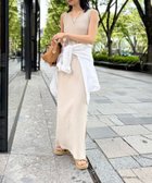 【リヴドロワ/RIVE DROITE】の【マイナス3kg/レビュー高評価 】2WAYリブタンクワンピース 人気、トレンドファッション・服の通販 founy(ファニー) ファッション Fashion レディースファッション Fashion for Women ワンピース Dresses おすすめ Recommended / Our Picks シンプル Simple, Minimal テレコ Ribbed, Rib Stitch ロング Long, Long-Length thumbnail ベージュ|ID: prp329100004533045 ipo3291000000033424150