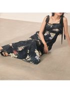 【フレイ アイディー/FRAY I.D】の【00サイズ】ショルダーリボンフラワーワンピース 人気、トレンドファッション・服の通販 founy(ファニー) ファッション Fashion レディースファッション WOMEN ワンピース Dress シアー Sheer シャーリング Shirring フィット Fit フェミニン Feminine フラワー Flower フレア Flare プリント Print ラップ Wrap リゾート Resort リボン Ribbon 夏 Summer thumbnail BLK[009]|ID: prp329100004533056 ipo3291000000032223369