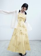 【フレイ アイディー/FRAY I.D】の【00サイズ】ショルダーリボンフラワーワンピース 人気、トレンドファッション・服の通販 founy(ファニー) ファッション Fashion レディースファッション WOMEN ワンピース Dress シアー Sheer シャーリング Shirring フィット Fit フェミニン Feminine フラワー Flower フレア Flare プリント Print ラップ Wrap リゾート Resort リボン Ribbon 夏 Summer thumbnail YEL[032]|ID: prp329100004533056 ipo3291000000032223370
