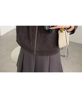 【アンドミー/andme】のフェイクスエード ノーカラー ライダース ジャケット 人気、トレンドファッション・服の通販 founy(ファニー) ファッション Fashion レディースファッション Fashion for Women アウター Coat / Outerwear Collection レディースジャケット・軽アウター Jackets ライダースジャケット / レザースタイル Riders Jackets & Biker Style なめらか Smooth, Silky Texture ジャケット Jacket, Outerwear フィット Fit, Slim Fit ポケット Pocket, Pocket Detail ライダース Riders |ID:prp329100004533062