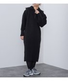 【その他のブランド/Other】のハーフジップ 畦編み ニットワンピース BLACK|ID: prp329100004533078 ipo3291000000032040884