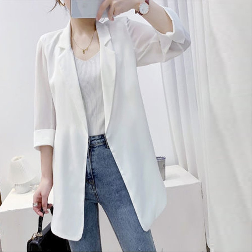 【ミニミニストア/miniministore】のジャケット レディース 春夏 アウター インテリア・キッズ・メンズ・レディースファッション・服の通販 founy(ファニー) 　ファッション　Fashion　レディースファッション　WOMEN　アウター　Coat Outerwear　ジャケット　Jackets　春　Spring　カーディガン　Cardigan　サマー　Summer　シアー　Sheer　ジャケット　Jacket　スリット　Slit　スーツ　Suit　トッパー　Topper　トレンド　Trend　モノトーン　Monotone　無地　Plain Color　ロング　Long　S/S・春夏　Ss・Spring/Summer　夏　Summer　ビジネス 仕事 通勤　Business　ホワイト|ID: prp329100004533096 ipo3291000000032040953