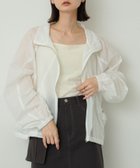 【センスオブプレイス/SENSE OF PLACE by URBAN RESEARCH】のシアーナイロンブルゾン OFF WHITE|ID: prp329100004533107 ipo3291000000032040989