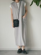 【アンディコール/un dix cors】の《累計販売1万枚突破!・3サイズ展開》スリットネックジャンスカ 人気、トレンドファッション・服の通販 founy(ファニー) ファッション Fashion レディースファッション WOMEN コンパクト Compact スリット Slit 人気 Popularity 楽ちん Easy thumbnail ライトグレー|ID: prp329100004533109 ipo3291000000032317803