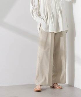 【ナノ ユニバース/nano universe】 多機能素材スラックス(セットアップ可)人気、トレンドファッション・服の通販 founy(ファニー) ファッション Fashion レディースファッション WOMEN セットアップ Setup 吸水 Water Absorption ジャケット Jacket スラックス Slacks セットアップ Set Up センター Center ダブル Double リネン Linen ワイド Wide おすすめ Recommend 夏 Summer エレガント 上品 Elegant ビジネス 仕事 通勤 Business 2025年 2025 2025春夏・S/S Ss,Spring/Summer,2025 |ID:prp329100004533116