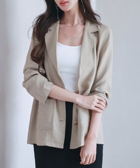 【セゾンドパピヨン/SAISON DE PAPILLON】のフロントポケットテーラードジャケット 人気、トレンドファッション・服の通販 founy(ファニー) ファッション Fashion レディースファッション WOMEN アウター Coat Outerwear ジャケット Jackets テーラードジャケット Tailored Jackets おすすめ Recommend タイトスカート Tight Skirt デニム Denim トレンド Trend バランス Balance フロント Front ポケット Pocket |ID:prp329100004533118