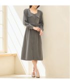 【ドレス/DRESS+】のフォーマル ワンピース オフィスカジュアル 袖あり 人気、トレンドファッション・服の通販 founy(ファニー) ファッション Fashion レディースファッション WOMEN ワンピース Dress シャツワンピ Shirt Dress デコルテ Decolletage フォーマル Formal フラップ Flap フロント Front ポケット Pocket thumbnail チャコール|ID: prp329100004533123 ipo3291000000032041063